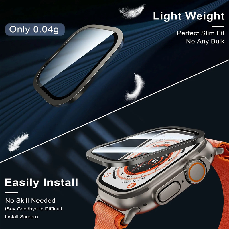 Tempered Glass for Apple Watch - огляд і ціна Privacy Screen Protector
