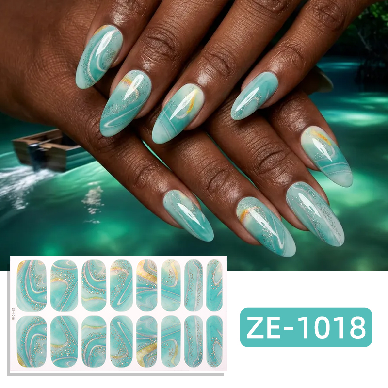 16Tips Glitter Marble Full Cov - огляд і ціна Full Cover Adhesive