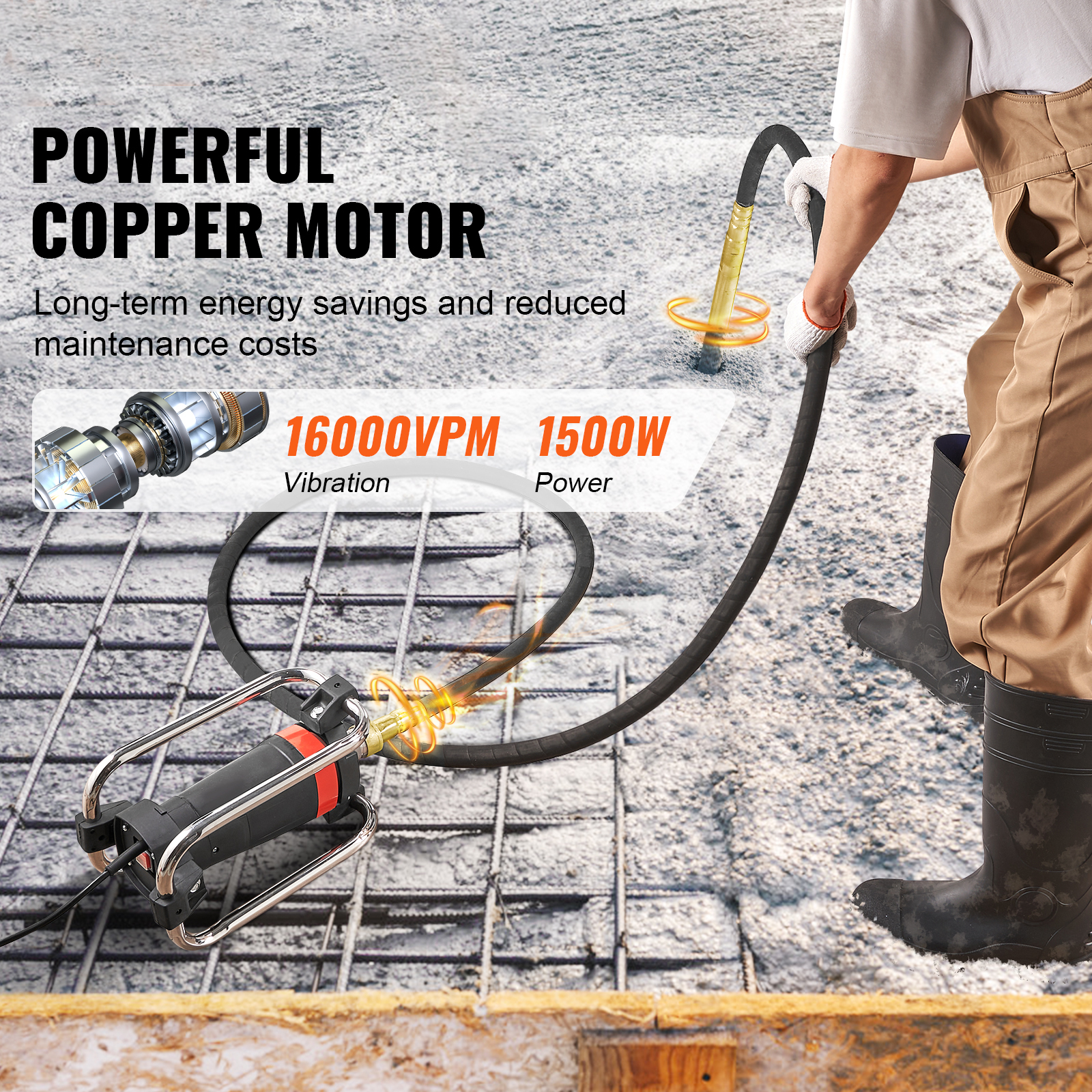 SucceBuy Electric Concrete Vib - огляд і ціна Air Bubble Remover