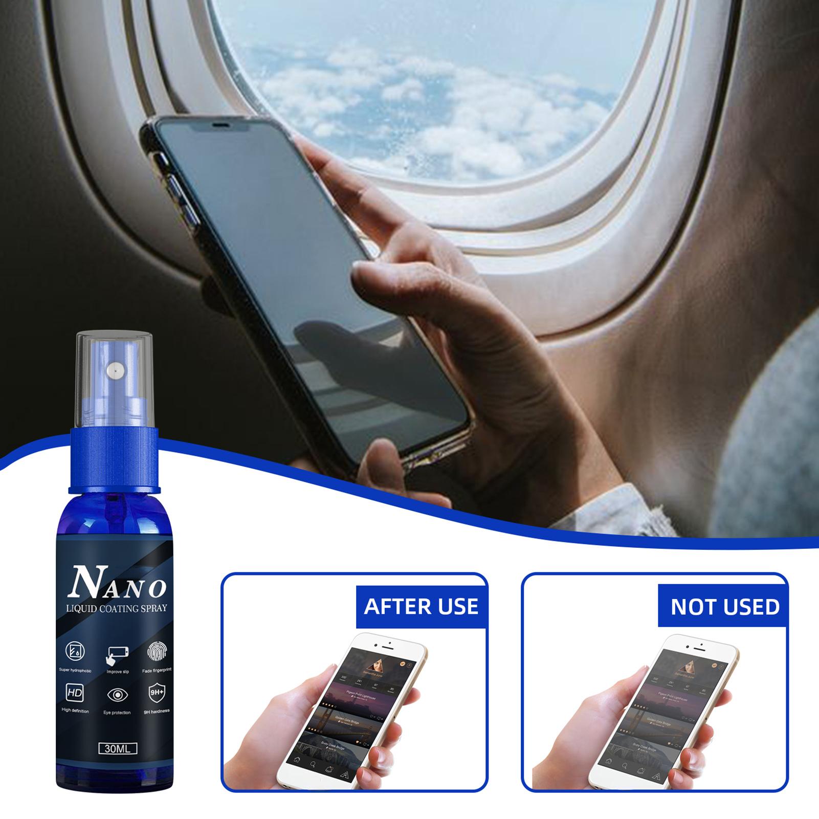 Liquid Screen Protector Spray  - огляд і ціна Oleophobic Coating Spray