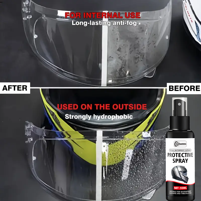 Motorcycle Helmet & Car Anti-F - огляд і ціна Nano Liquid Coating