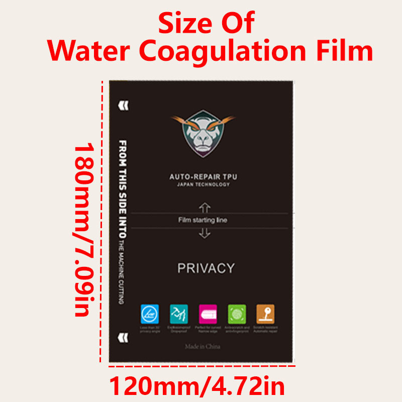 5/25/50/100PCS Privacy Matte P - огляд і ціна Flexible Tpu Film