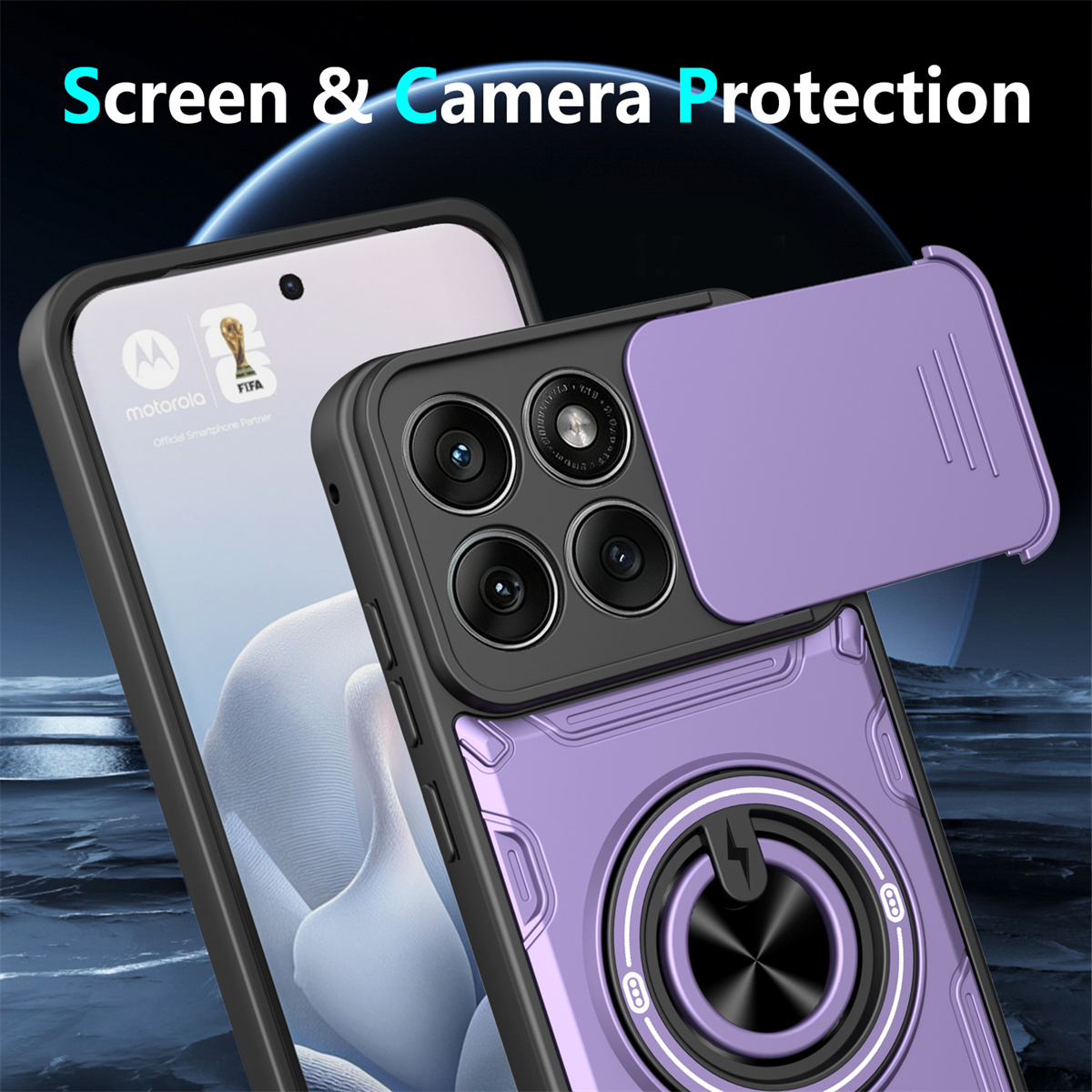 Case for Motorola Moto Edge 70 - огляд і ціна Camera Lens Protector