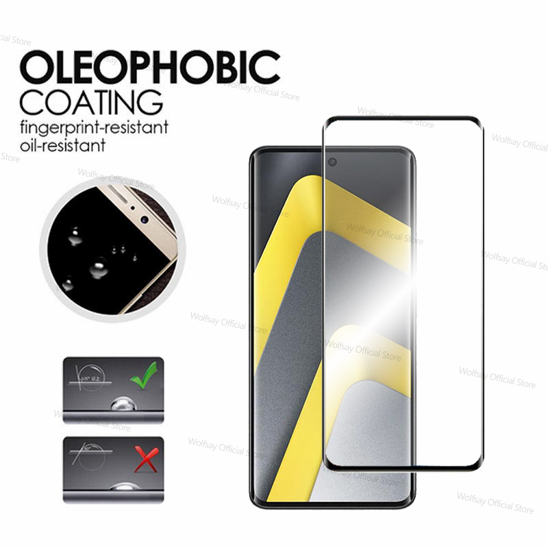 3/2/1 PCS 3D Curved Edge Glass - огляд і ціна Curved Edge Screen