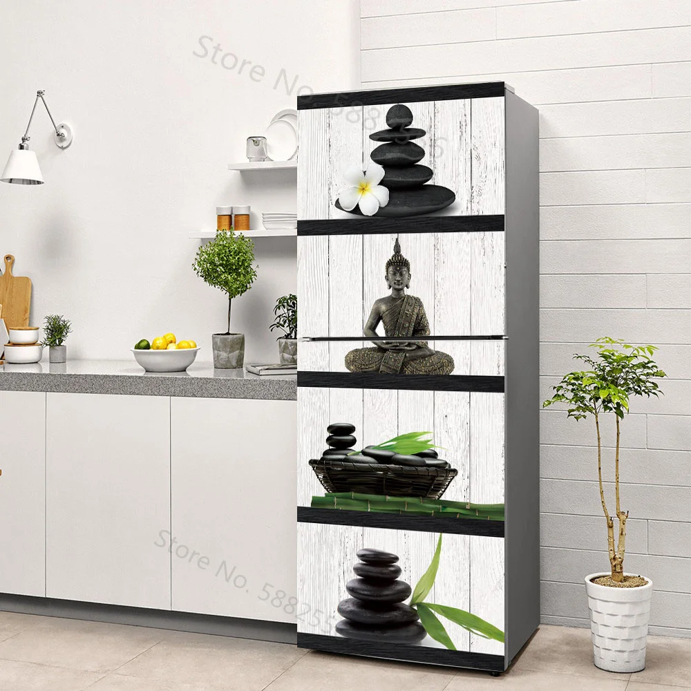 Buddha Art Vinyl Fridge Sticke - огляд і ціна Full Cover Adhesive
