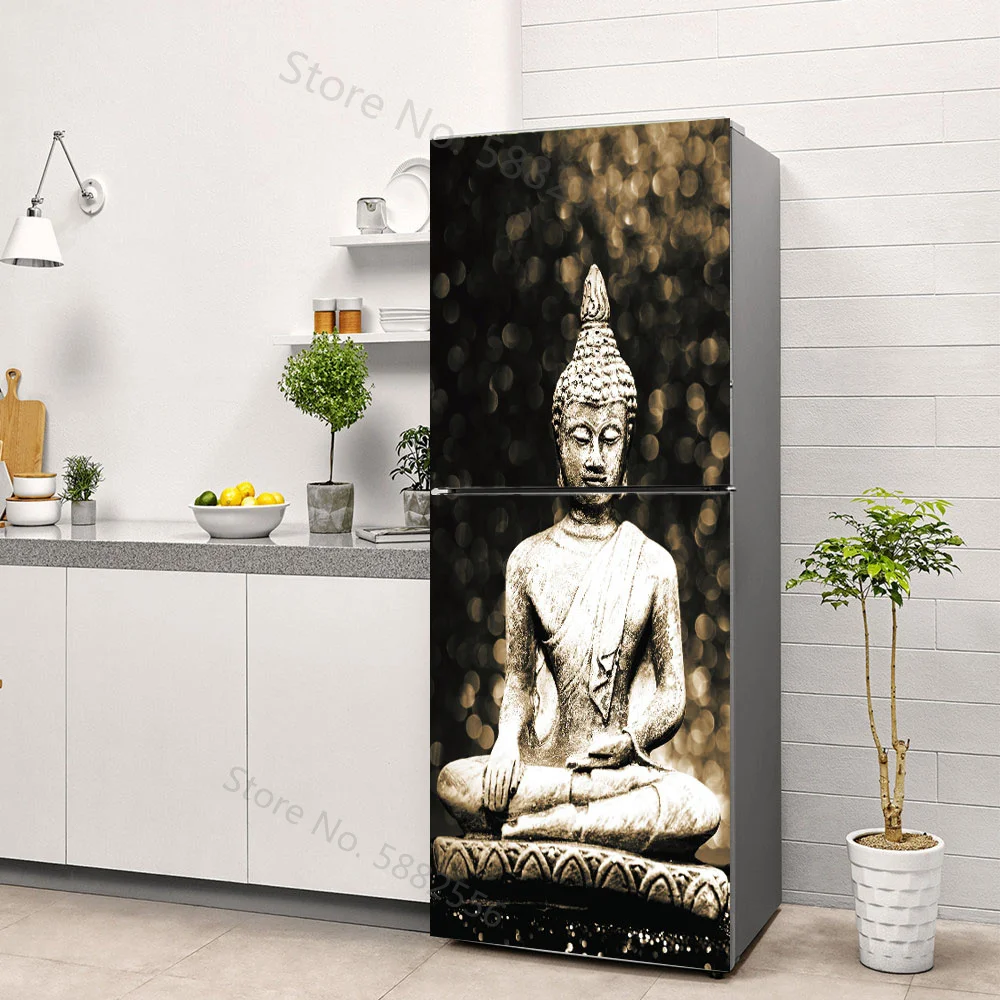 Buddha Art Vinyl Fridge Sticke - огляд і ціна Full Cover Adhesive