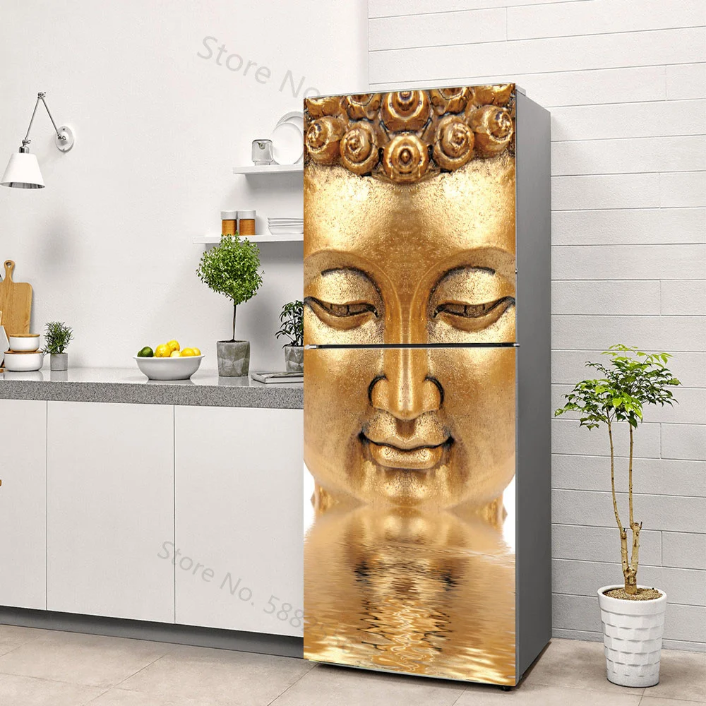 Buddha Art Vinyl Fridge Sticke - огляд і ціна Full Cover Adhesive