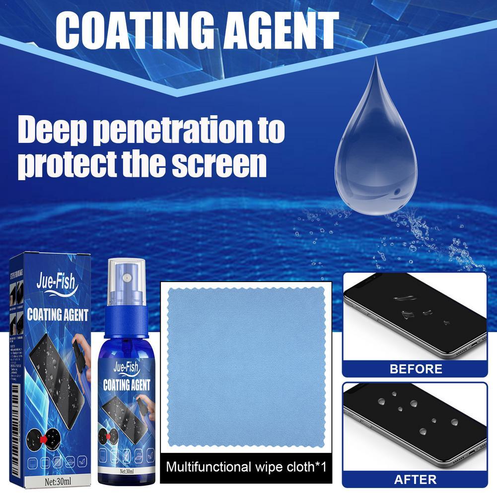 Liquid Screen Protector Spray  - огляд і ціна Oleophobic Coating Spray