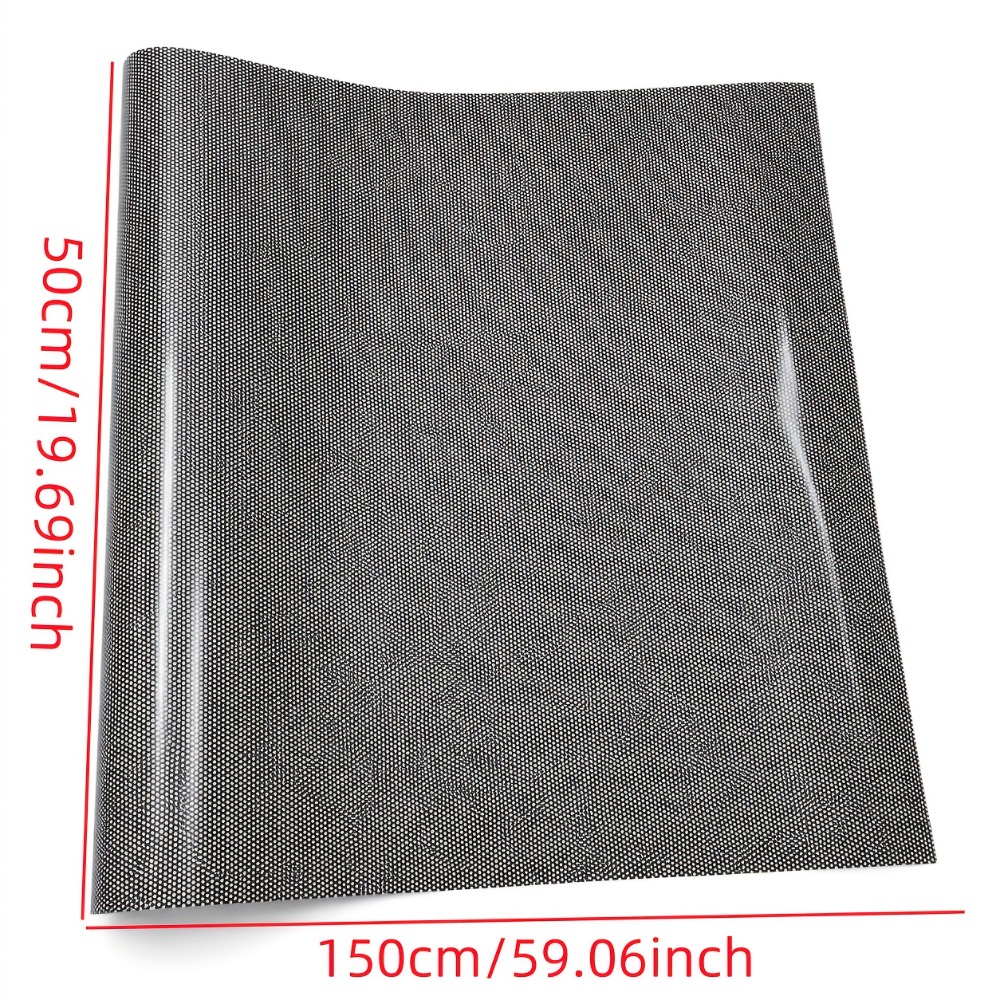 1Roll Black Perforated Vinyl P - огляд і ціна Privacy Screen Protector