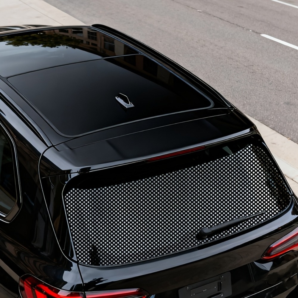 1Roll Black Perforated Vinyl P - огляд і ціна Privacy Screen Protector