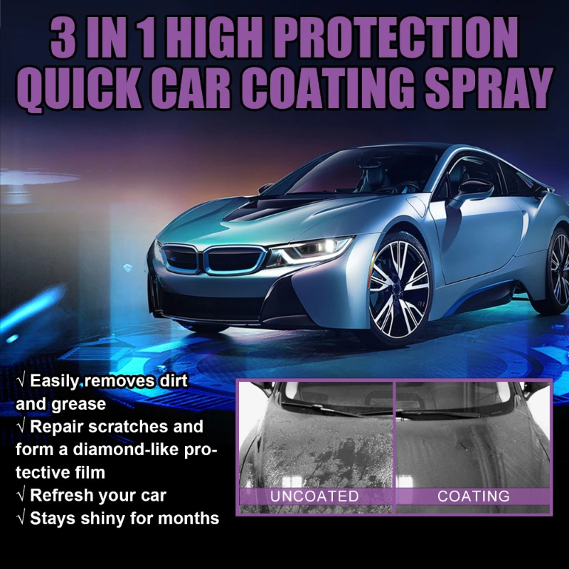 3 IN 1 Car Ceramic Coating Spr - огляд і ціна Nano Liquid Coating
