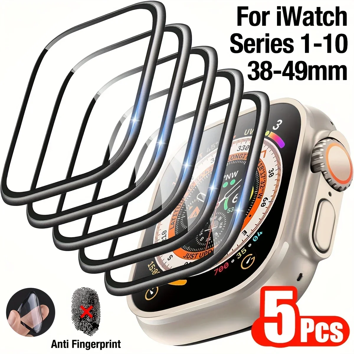 1-5pcs Anti-scratch Film For A - огляд і ціна Smartwatch Screen Film