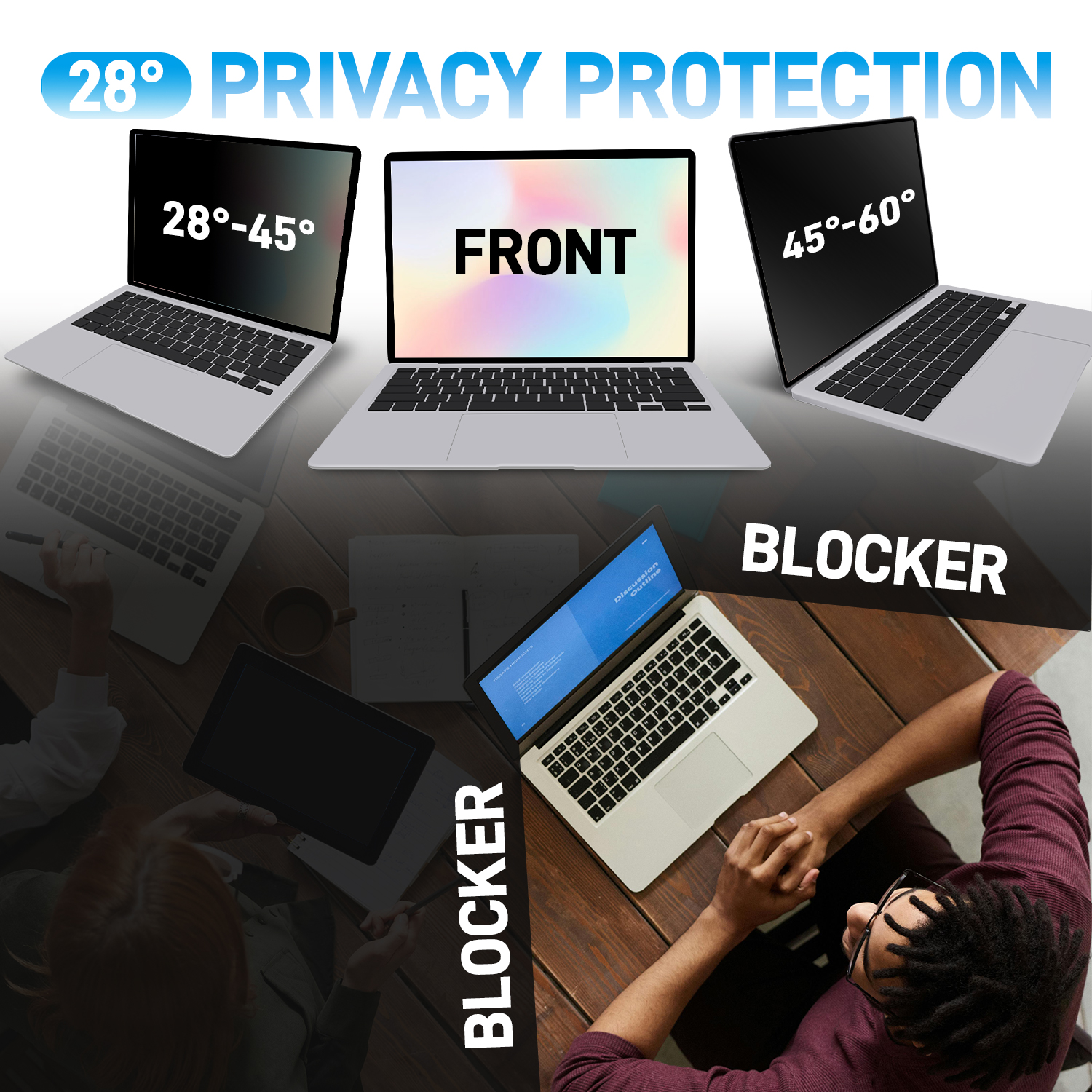 For Laptop 14 inch Privacy Ant - огляд і ціна Matte Anti Glare Screen