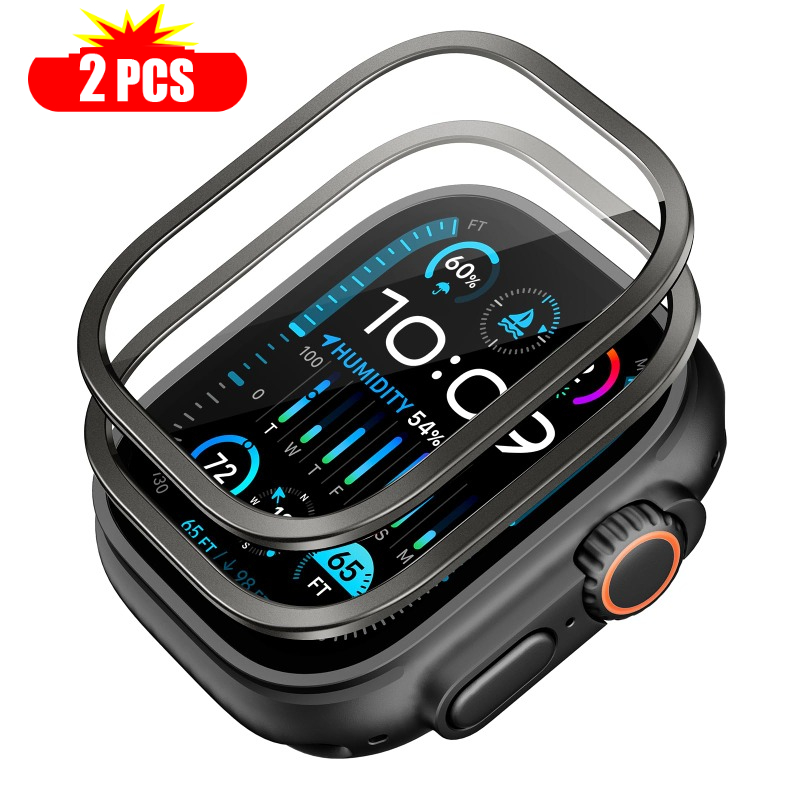 2pcs Tempered Glass for Apple  - огляд і ціна Smartwatch Screen Film