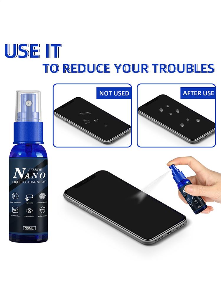 Liquid Screen Protector Spray  - огляд і ціна Oleophobic Coating Spray