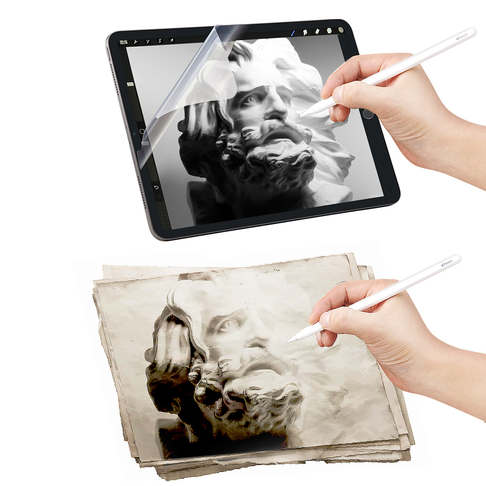 2pcs Paper feel Film PET Anti  - огляд і ціна Matte Anti Glare Screen