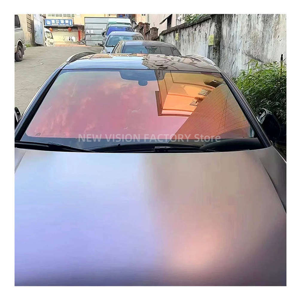 1mX3m 70%VLT Aurora Red Green  - огляд і ціна Glass Protector Auto