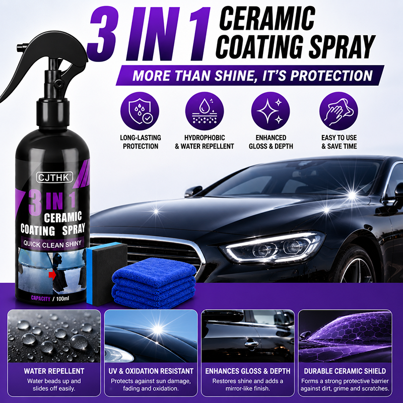 3 In 1 Car Ceramic Nano Coatin - огляд і ціна Nano Liquid Coating