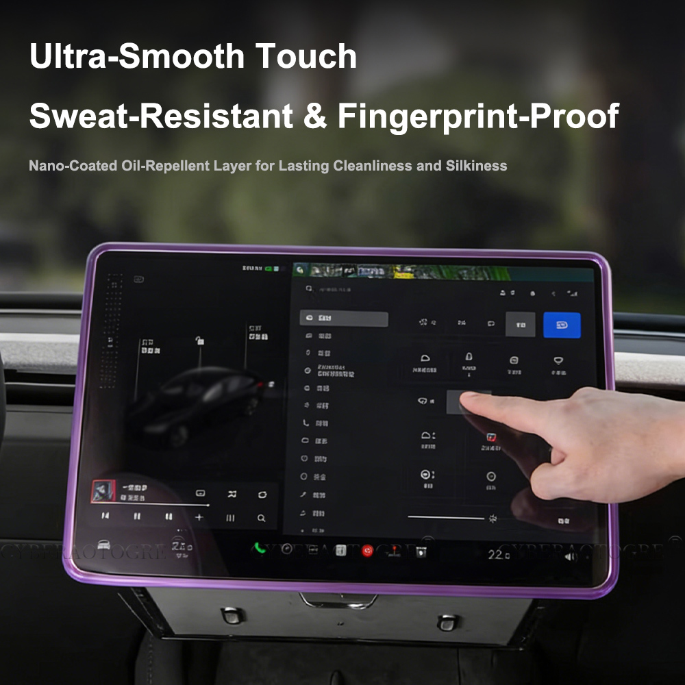 For Tesla Model Y Juniper 2026 - огляд і ціна Matte Anti Glare Screen