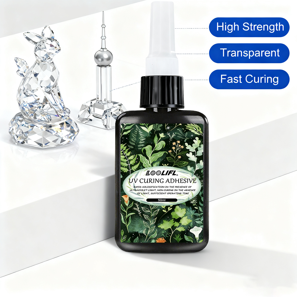 LOOLIFL UV Glue Kit 3 Bottles  - огляд і ціна Liquid Uv Glue Kit