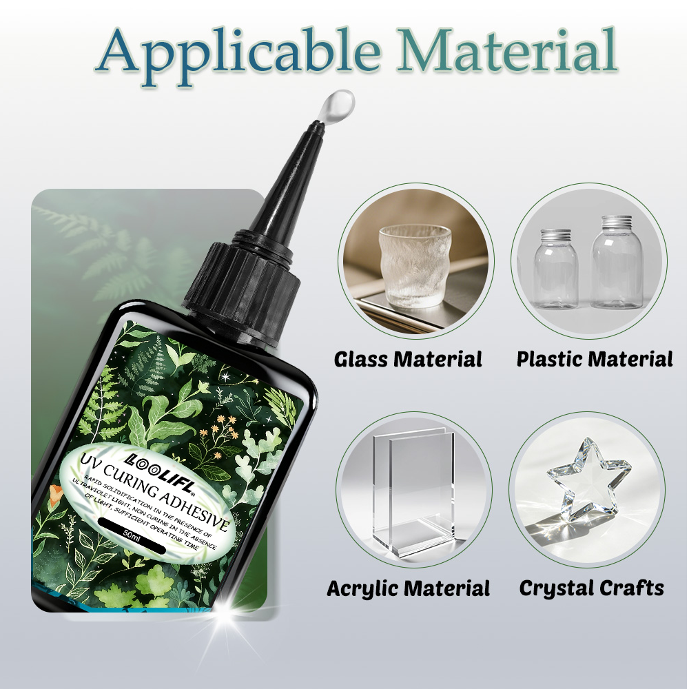 LOOLIFL UV Glue Kit 3 Bottles  - огляд і ціна Liquid Uv Glue Kit